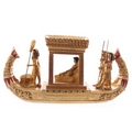 Decorative Gold Egyptian Canopy Boat