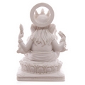 Decorative Siting  White Ganesh Figurine