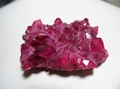 Ruby Aura Flame Crystal Cluster (lemurian)