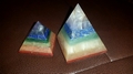 Sacred Chakra Crystal  Pyramid