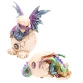  Baby Dragon Hatching From Its Egg   (Collectable)