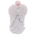 Rose Angel - Standing Figurine with Rose Headband