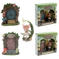 Ethereal realm Fairy - Woodland Fairy Door With Fairy