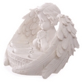  Decorative Cherub Praying Triple Three Wishes Tealight Holder