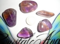 Ametrine Crystal large Tumblestones  (citrine & amethyst mix)