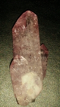  Ruby Rose Aura Flame Quartz    Mother & Child + Time link Crystals