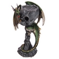 Skull Goblet Dark Legends Dragon Figurine