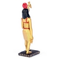 Decorative Gold Standing Horus Egyptian Figurine