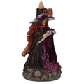 Backflow Incense Burner - Witches LED Crystal Cave