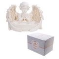  Decorative Cherub Praying Triple Three Wishes Tealight Holder